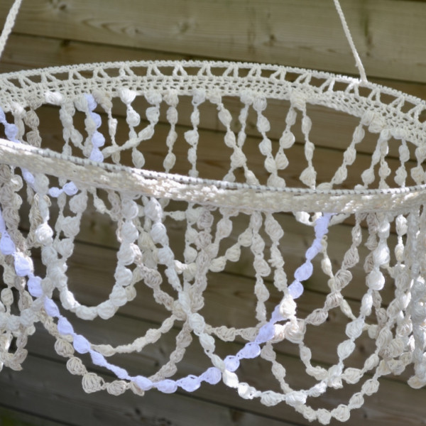Ibiza gehaakte hanglamp voor bruiloft of trouw feest 16
