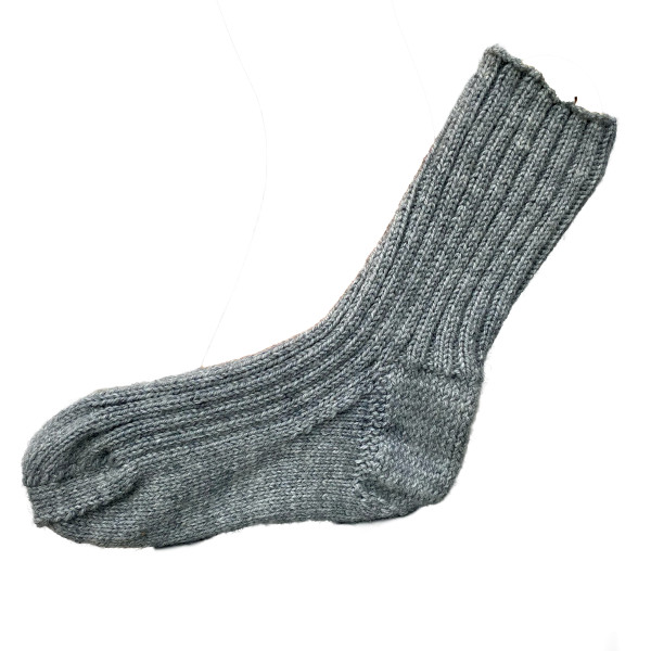 Geitenwollen sokken maat 40/41 grijs