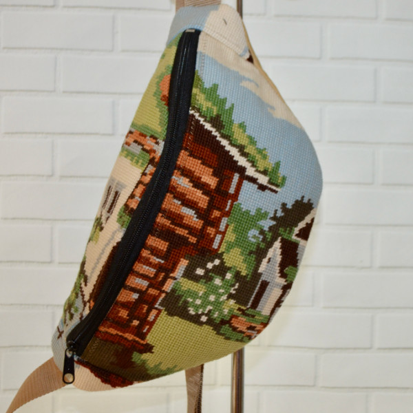 Crossoverbag vintage Kerkje