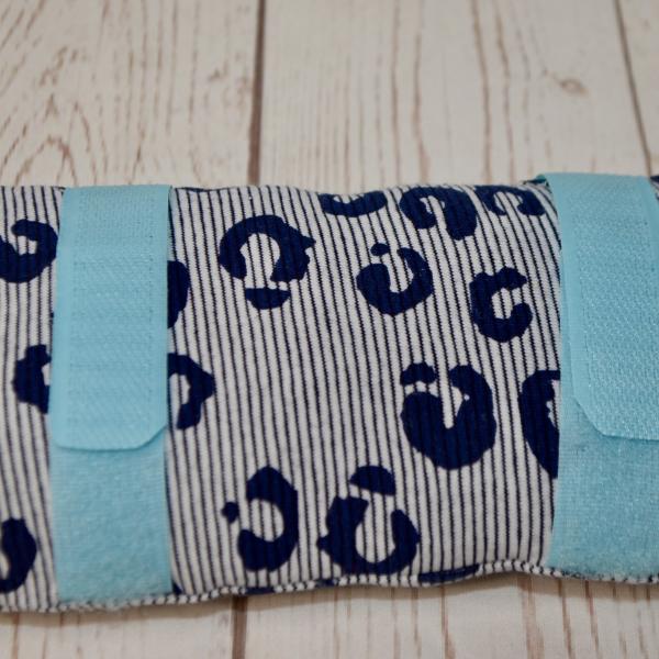 Port-a-cath kussen in navy blauw