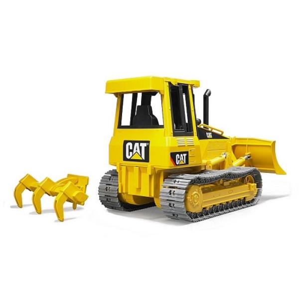 Bruder Cat mini bulldozer op rubsbanden