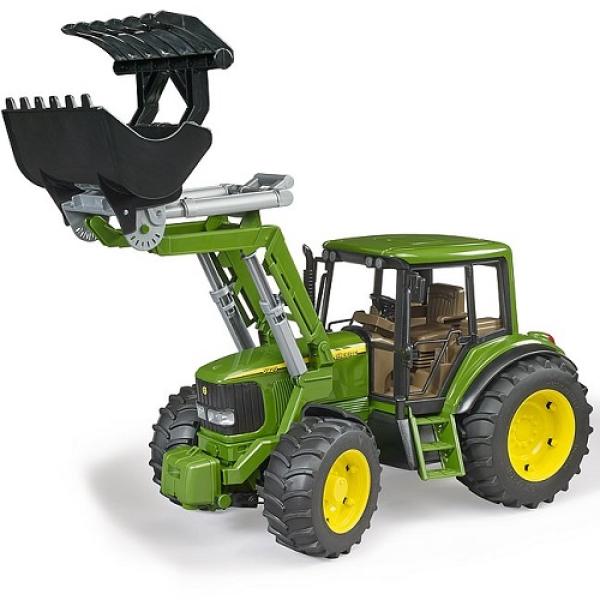 Bruder John Deer tractor met voorlader