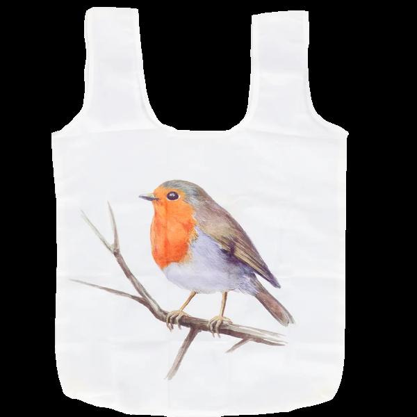 Boodschappentasje opvouwbaar Roodborstje