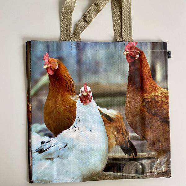 Boodschappentas kippen