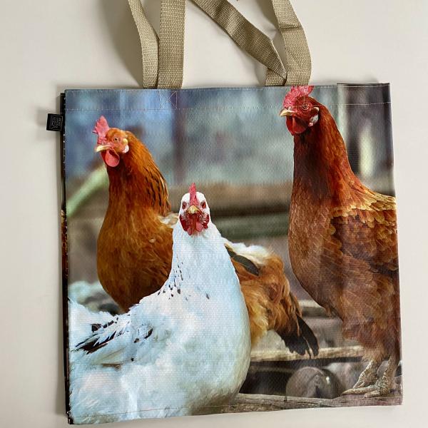 Boodschappentas kippen