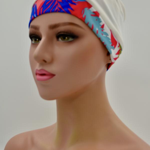 Badmuts chemomuts rood hawai one size