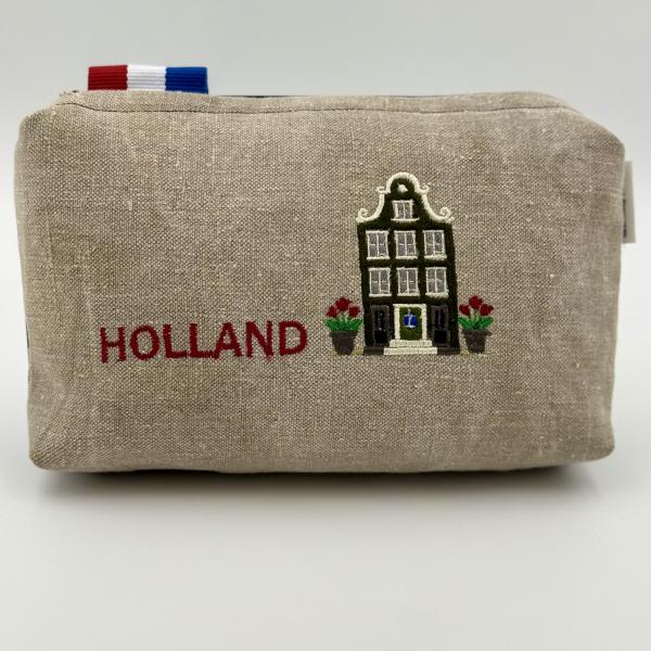 Toilettas van ptt postzak Holland huis