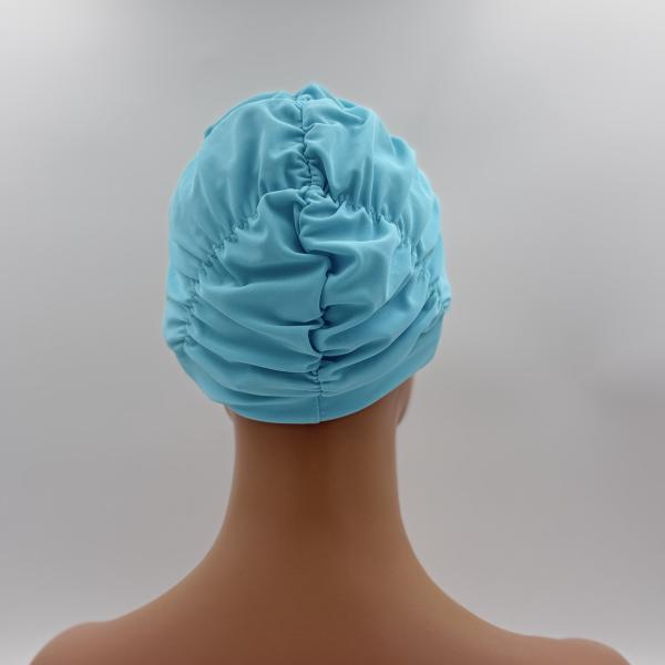 Badmuts chemomuts licht blauw one size