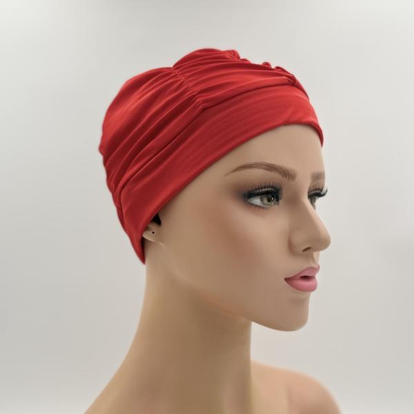 Badmuts chemomuts rood one size