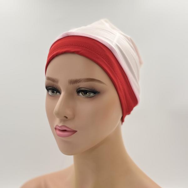 Badmuts chemomuts rood one size