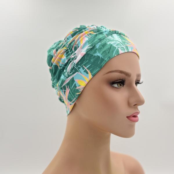 Badmuts chemomuts groen one size
