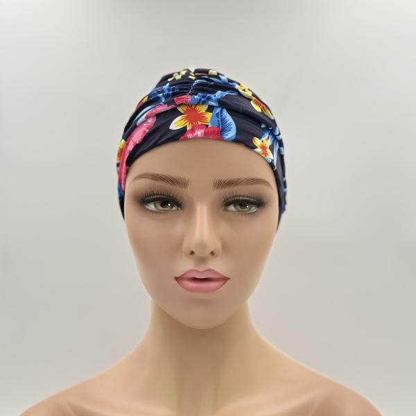 Badmuts chemomuts blauw hawai one size