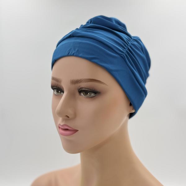 Badmuts chemomuts donker turquise one size